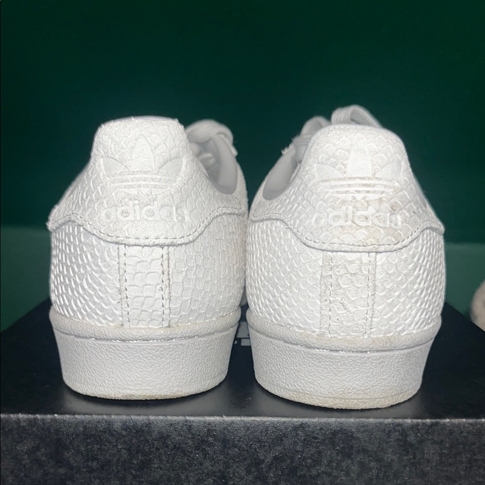 Adidas Superstar White Sneakers - Picture 3 of 3